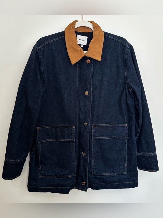 Reformation Jackets & Blazers - Reformation Archer Denim Jacket Size Small Chore Barn Cotton Coastal Utility